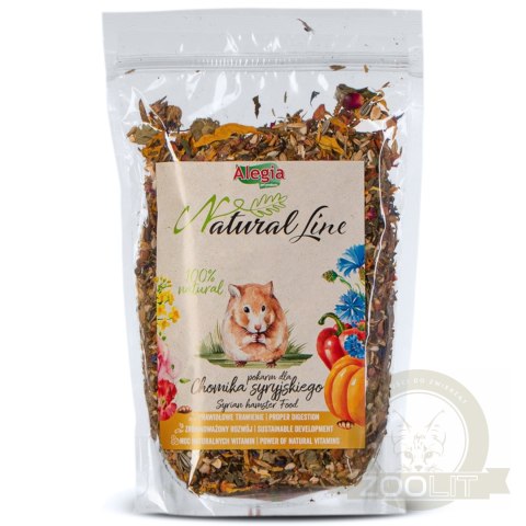 Alegia Natural Line - karma dla chomików syryjskich 900g Alegia Natural Line - karma dla chomików syryjskich 900g