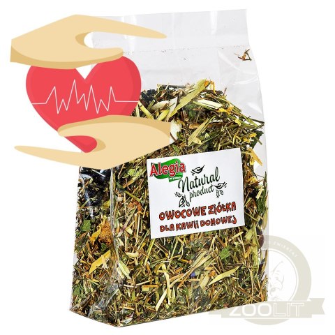 Alegia - owocowe ziółka dla kawii domowej 130g Alegia - owocowe ziółka dla kawii domowej 130g