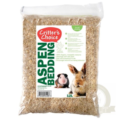 HappyPet Aspen Bed 12l - chłonące podłoże dla gryzoni HappyPet Aspen Bed 12l - chłonące podłoże dla gryzoni