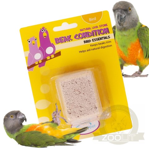 HappyPet Beak Conditioner - kamień do czyszczenia dziobów dla ptaków HappyPet Beak Conditioner - kamień do czyszczenia dziobów dla ptaków