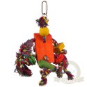 HappyPet Fiesta - drewniana zabawka dla papug