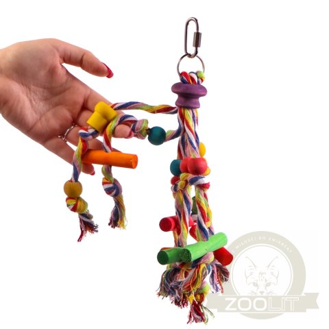 HappyPet Octopus - wisząca zabawka dla papug HappyPet Octopus - wisząca zabawka dla papug