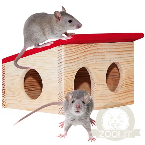 Nature Hamster Home S - domek drewniany dla gryzoni Nature Hamster Home S - domek drewniany dla gryzoni