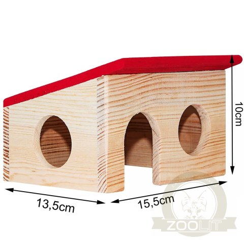 Nature Hamster Home S - domek drewniany dla gryzoni Nature Hamster Home S - domek drewniany dla gryzoni