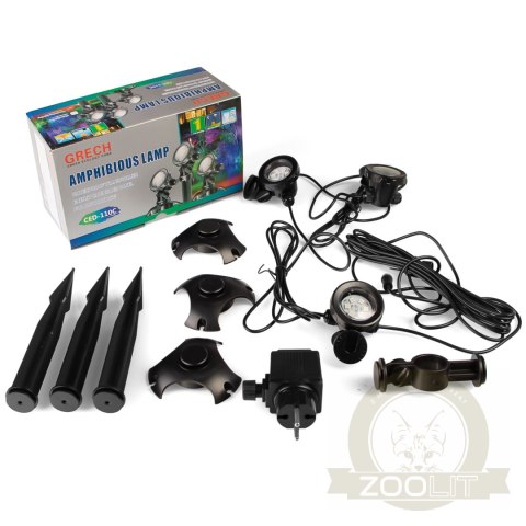 SUNSUN CED-110C 7 Color - lampy ogrodowe LED i do oczka wodnego SUNSUN CED-110C 7 Color - lampy ogrodowe LED i do oczka wodnego