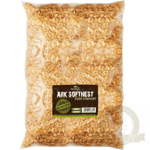 Terrario Ark Softnest 3kg - trociny dla gryzoni 45l Terrario Ark Softnest 3kg - trociny dla gryzoni 45l