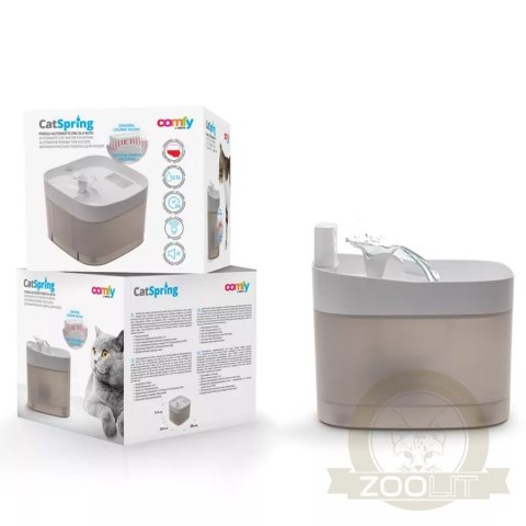 Comfy CatSpring - poidło fontanna z czujnikiem ruchu dla kotów i psów Comfy CatSpring - poidło fontanna z czujnikiem ruchu dla kotów i psów