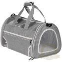 Furrever Friends Fluffy Bag Gray - transporter dla kota i psa