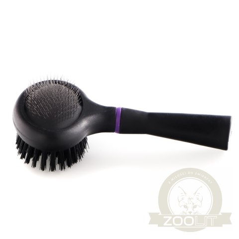 Groom Cat Dual Slicker Brush - szczotka dwustronna dla kota Groom Cat Dual Slicker Brush - szczotka dwustronna dla kota