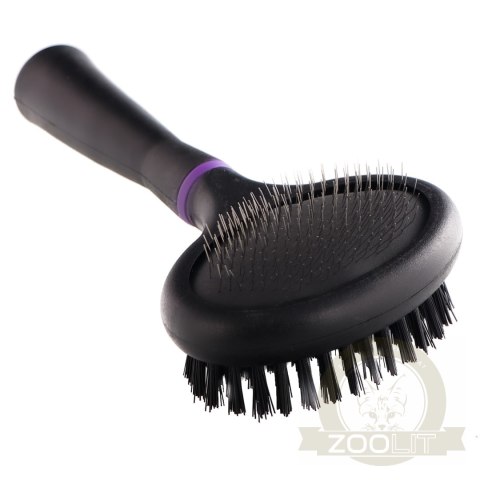 Groom Cat Dual Slicker Brush - szczotka dwustronna dla kota Groom Cat Dual Slicker Brush - szczotka dwustronna dla kota