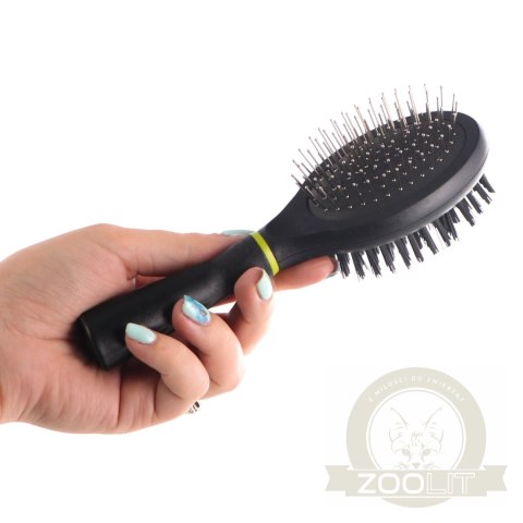 Groom Dog Combi Brush Small - szczotka dwustronna dla psa Groom Dog Combi Brush Small - szczotka dwustronna dla psa