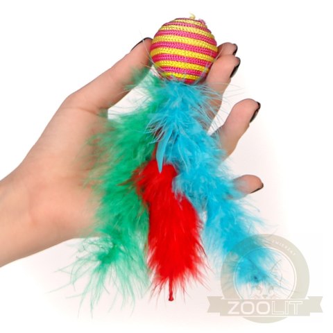 HappyPet Carnival Ball Toy - zabawka dla kotów 2 szt HappyPet Carnival Ball Toy - zabawka dla kotów 2 szt