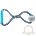 HappyPet Knots Tennis Ball - piłka tenisowa z plecionym sznurem
