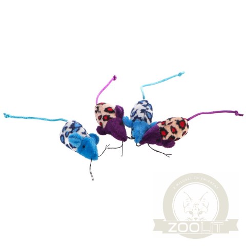 HappyPet Velour Mice - myszka dla kota HappyPet Velour Mice - myszka dla kota