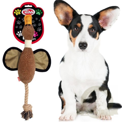 Pet Nova zabawka pluszowa - kaczka piszcząca 45cm Pet Nova zabawka pluszowa - kaczka piszcząca 45cm