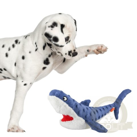 Pet Nova zabawka pluszowa - rekin piszczący 32cm Pet Nova zabawka pluszowa - rekin piszczący 32cm