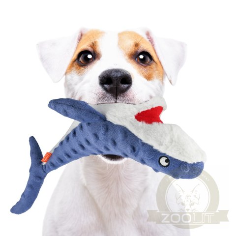 Pet Nova zabawka pluszowa - rekin piszczący 32cm Pet Nova zabawka pluszowa - rekin piszczący 32cm