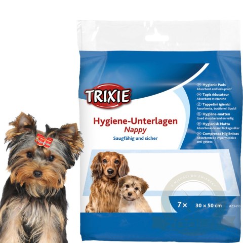 Trixie Hygienic Pads - podkłady dla psa 30x50cm Trixie Hygienic Pads - podkłady dla psa 30x50cm