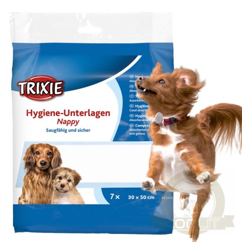 Trixie Hygienic Pads - podkłady dla psa 30x50cm Trixie Hygienic Pads - podkłady dla psa 30x50cm