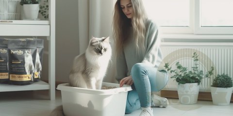 Catario Purrfully Premium - żwirek silikonowy dla kota 3,8L Catario Purrfully Premium - żwirek silikonowy dla kota 3,8L