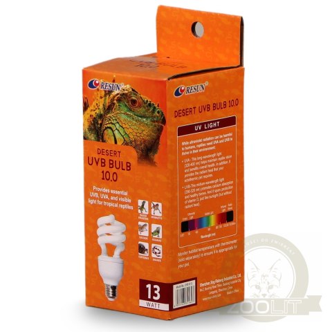 Resun Desert UVB Bulb 10.0 13W - żarówka UVB Resun Desert UVB Bulb 10.0 13W - żarówka UVB