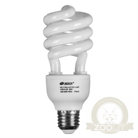Resun Tropical UVB Bulb 5.0 26W - żarówka UVB Resun Tropical UVB Bulb 5.0 26W - żarówka UVB
