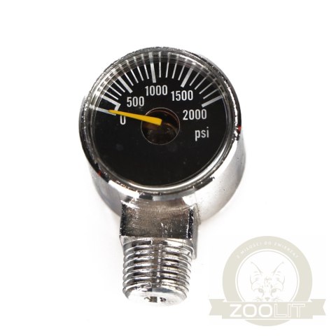Aquario BLUE Spare Parts - manometr zegar 0-2000PSI Aquario BLUE Spare Parts - manometr zegar 0-2000PSI