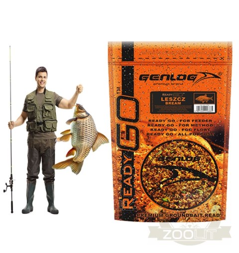 Genlog ReadyGo Leszcz - zanęta na ryby 0,8kg Genlog ReadyGo Leszcz - zanęta na ryby 0,8kg