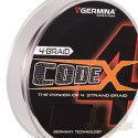 Germina 4-BRAID CODE 0,10mm GRAY - plecionka wędkarska 150m
