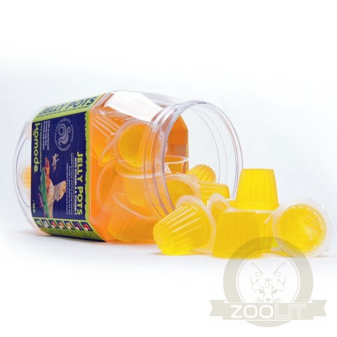 Komodo Jelly Pot Banana Jar - pokarm banan w żelu 60szt. Komodo Jelly Pot Banana Jar - pokarm banan w żelu 60szt.