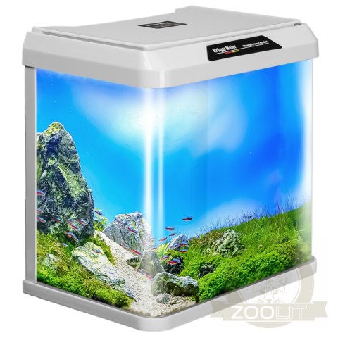 Kruger Meier Como Aquarium 16l - akwarium zestaw biały Kruger Meier Como Aquarium 16l - akwarium zestaw biały