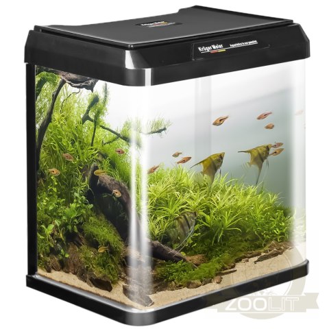 Kruger Meier Como Aquarium 16l - akwarium zestaw czarny Kruger Meier Como Aquarium 16l - akwarium zestaw czarny