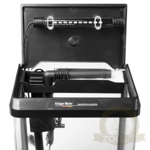 Kruger Meier Como Aquarium 16l - akwarium zestaw czarny Kruger Meier Como Aquarium 16l - akwarium zestaw czarny
