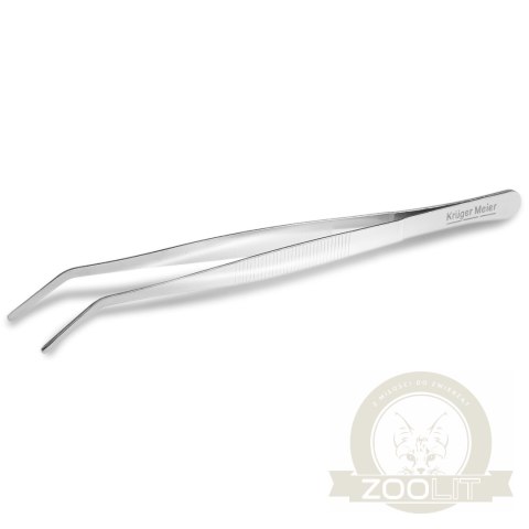 Kruger Meier Pflanzenpinzette Verbogen - pęseta zagięta 20cm Kruger Meier Pflanzenpinzette Verbogen - pęseta zagięta 20cm