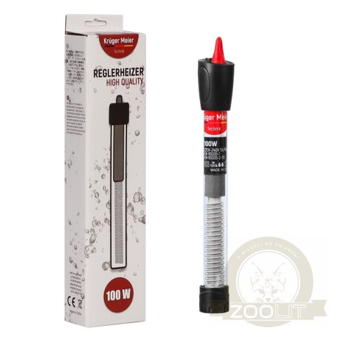 Kruger Meier Reglerheizer 100W - grzałka z termostatem do akwarium Kruger Meier Reglerheizer 100W - grzałka z termostatem do akwarium