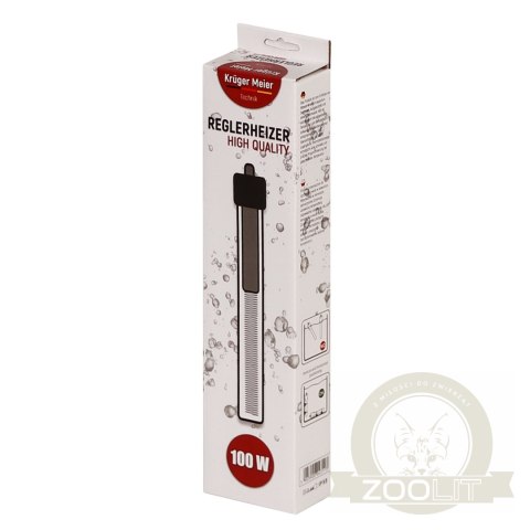 Kruger Meier Reglerheizer 100W - grzałka z termostatem do akwarium Kruger Meier Reglerheizer 100W - grzałka z termostatem do akwarium