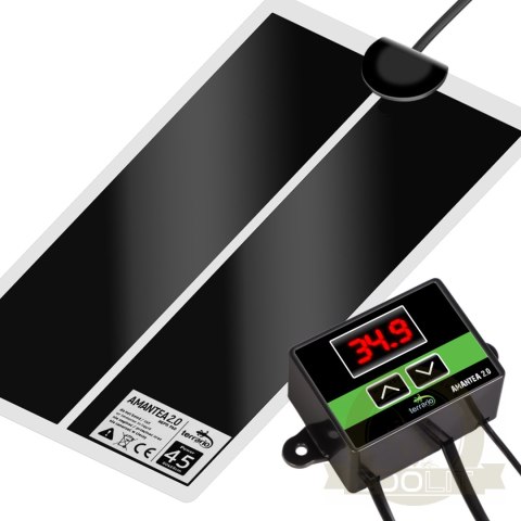 Terrario Amantea 2.0 45W - mata grzewcza z termostatem Terrario Amantea 2.0 45W - mata grzewcza z termostatem