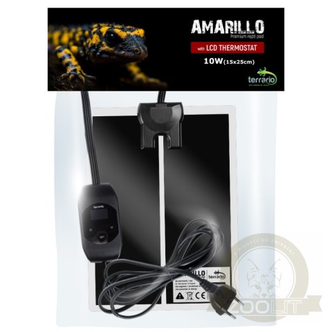 Terrario Amarillo 10W - mata grzewcza z termostatem LCD Terrario Amarillo 10W - mata grzewcza z termostatem LCD