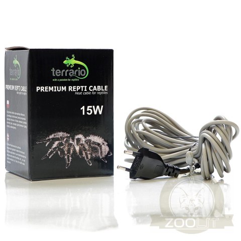 Terrario Premium Repti Cable 15W - kabel grzewczy 5,5m Terrario Premium Repti Cable 15W - kabel grzewczy 5,5m