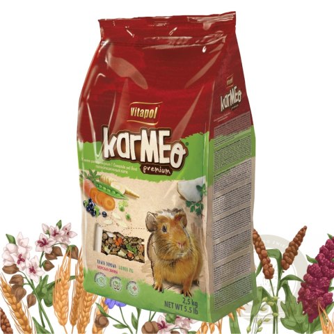 Vitapol Karmeo Premium - karma pełnoporcjowa dla świnki morskiej 2,5kg Vitapol Karmeo Premium - karma pełnoporcjowa dla świnki morskiej 2,5kg