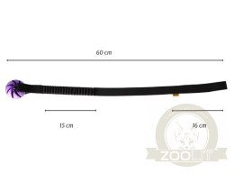 Dingo Zabawka dla psa - Szarpak Piłka z rączką bungee 6cm