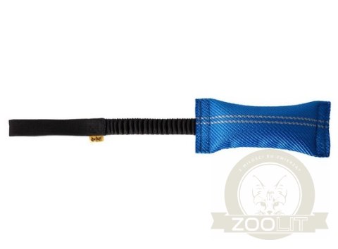 Dingo Zabawka dla psa - Szarpak z węża strażackiego z rączką bungee niebieski Dingo Zabawka dla psa - Szarpak z węża strażackiego z rączką bungee niebieski