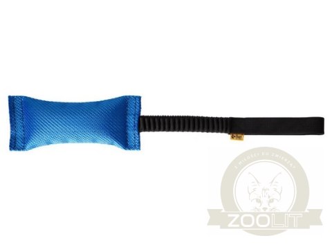 Dingo Zabawka dla psa - Szarpak z węża strażackiego z rączką bungee niebieski Dingo Zabawka dla psa - Szarpak z węża strażackiego z rączką bungee niebieski