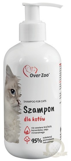 Over Zoo Szampon dla kotów 250ml Over Zoo Szampon dla kotów 250ml