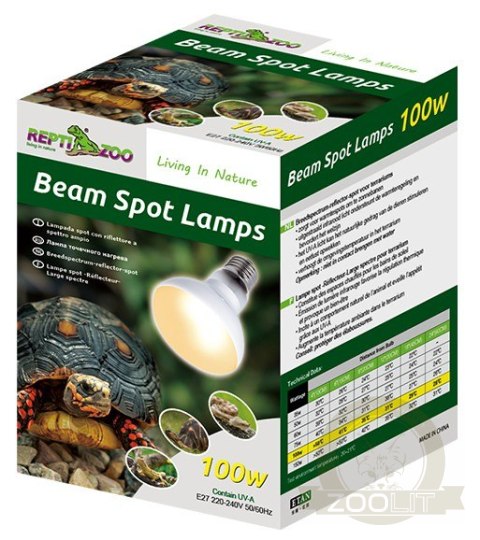 Repti-Zoo Beam Spot 100W - żarówka grzewcza punktowa