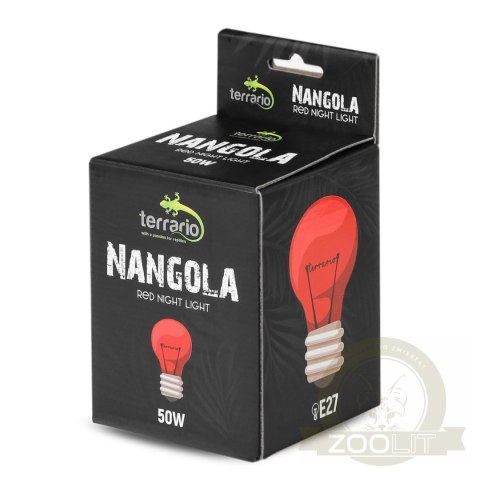 Terrario Nangola Red Night Light - żarówka podczerwona 50W Terrario Nangola Red Night Light - żarówka podczerwona 50W