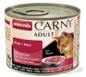 Animonda Carny Adult Wołowina + Serca puszka 200g