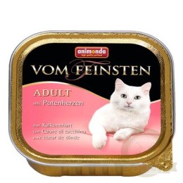 Animonda vom Feinsten Cat Adult z Sercami Indyka tacka 100g