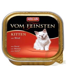 Animonda vom Feinsten Cat Kitten z Wołowiną tacka 100g