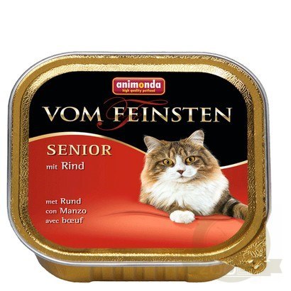 Animonda vom Feinsten Cat Senior z Wołowiną tacka 100g Animonda vom Feinsten Cat Senior z Wołowiną tacka 100g